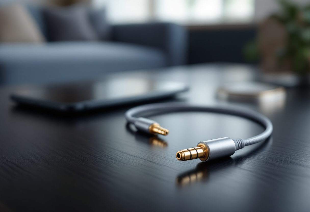 High-quality aux cables for iPhone audio enhancement