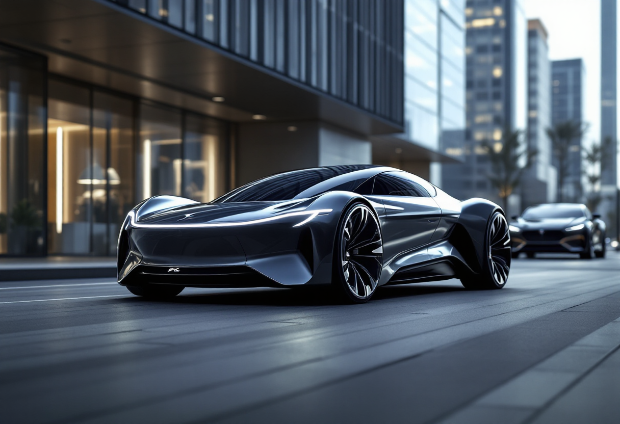 Faraday Future presenta il suo nuovo veicolo elettrico