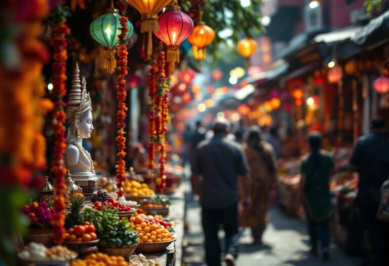 Devotees celebrating Maha Shivratri with rituals and prayers